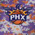 NBA Phoenix Suns Digi Camo iPhone X Skin
