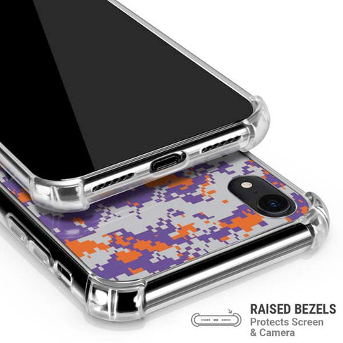 NBA Phoenix Suns Digi Camo iPhone XR Clear Case