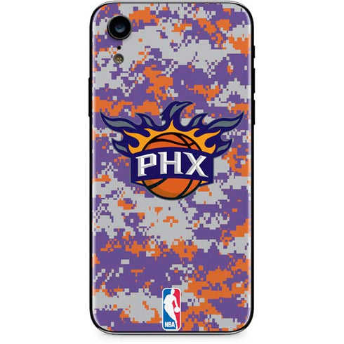 NBA Phoenix Suns Digi Camo iPhone XR Skin