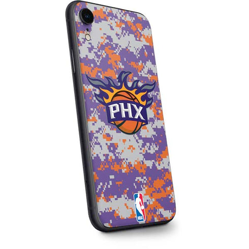 NBA Phoenix Suns Digi Camo iPhone XR Skin