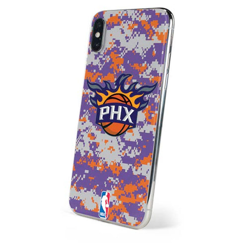 NBA Phoenix Suns Digi Camo iPhone XS Skin