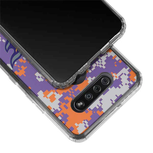 NBA Phoenix Suns Digi Camo LG K51/Q51 Clear Case