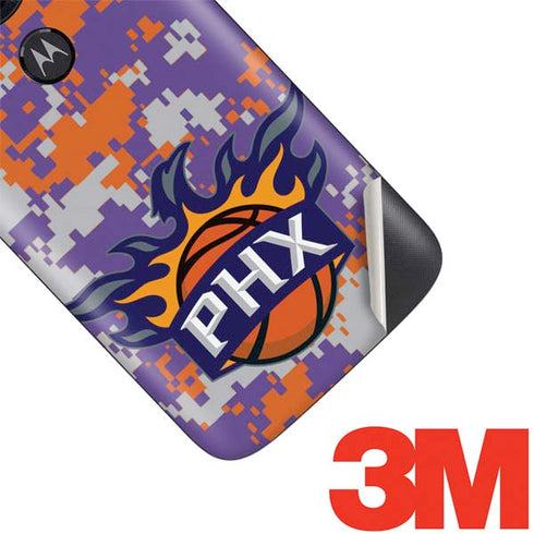 NBA Phoenix Suns Digi Camo Moto E5 Play Skin
