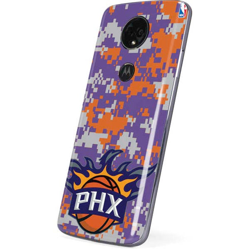 NBA Phoenix Suns Digi Camo Moto E5 Plus Skin