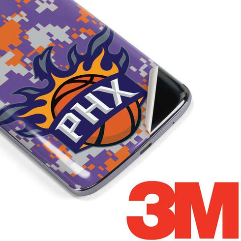 NBA Phoenix Suns Digi Camo Moto E5 Plus Skin