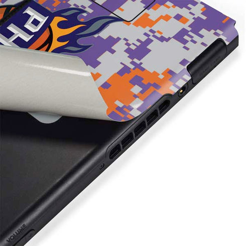 NBA Phoenix Suns Digi Camo Nintendo Switch Bundle Skin