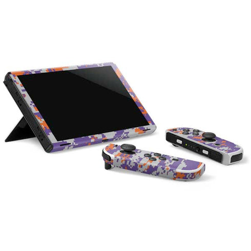 NBA Phoenix Suns Digi Camo Nintendo Switch OLED (2021) Skin