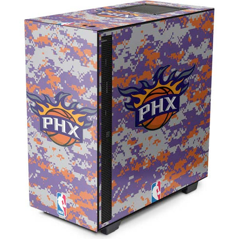 NBA Phoenix Suns Digi Camo NZXT H510 Compact ATX Mid-Tower Case Skin