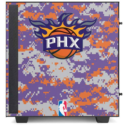 NBA Phoenix Suns Digi Camo NZXT H510 Compact ATX Mid-Tower Case Skin