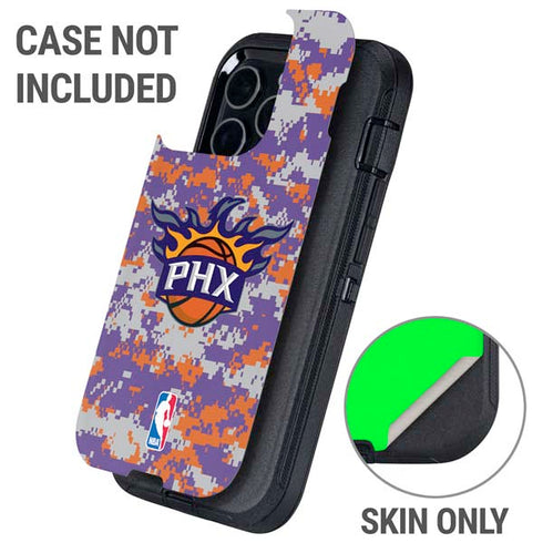 NBA Phoenix Suns Digi Camo Otterbox Defender iPhone Skin