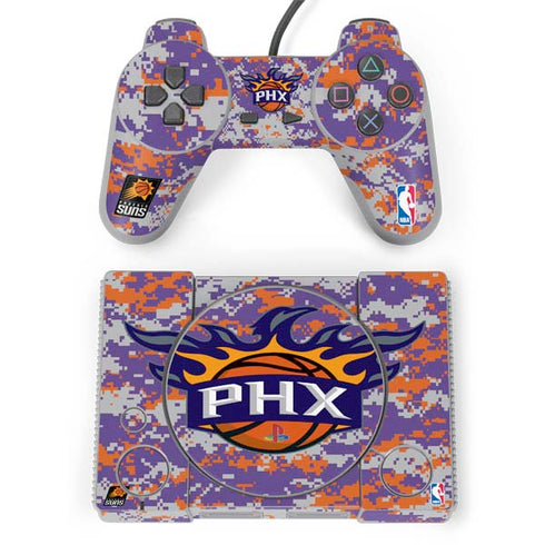 NBA Phoenix Suns Digi Camo PlayStation Classic Bundle Skin