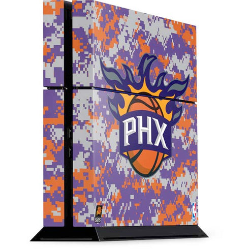 NBA Phoenix Suns Digi Camo PS4 Console Skin