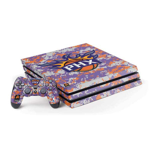 NBA Phoenix Suns Digi Camo PS4 Pro Bundle Skin