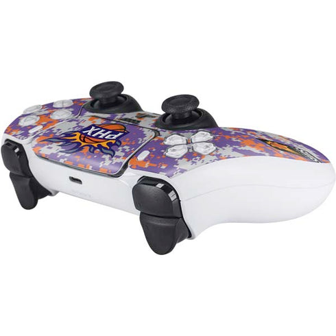 NBA Phoenix Suns Digi Camo PS5 Controller Skin