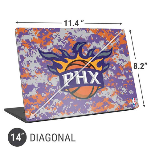 NBA Phoenix Suns Digi Camo Universal Laptop 14in (11.4 x 8.2in) Skin