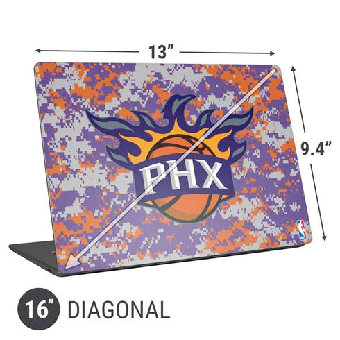 NBA Phoenix Suns Digi Camo Universal Laptop 16in (13 x 9.4in) Skin