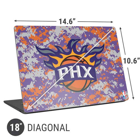 NBA Phoenix Suns Digi Camo Universal Laptop 18in (14.6 x 10.6in) Skin