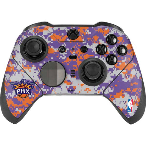 NBA Phoenix Suns Digi Camo Xbox Elite Wireless Controller Series 2 Skin