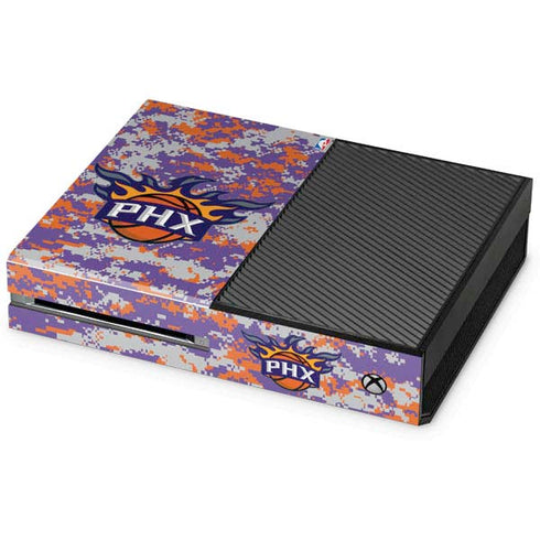 NBA Phoenix Suns Digi Camo Xbox One Console Skin