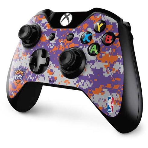 NBA Phoenix Suns Digi Camo Xbox One Controller Skin