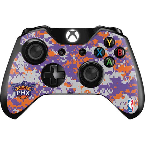 NBA Phoenix Suns Digi Camo Xbox One Controller Skin
