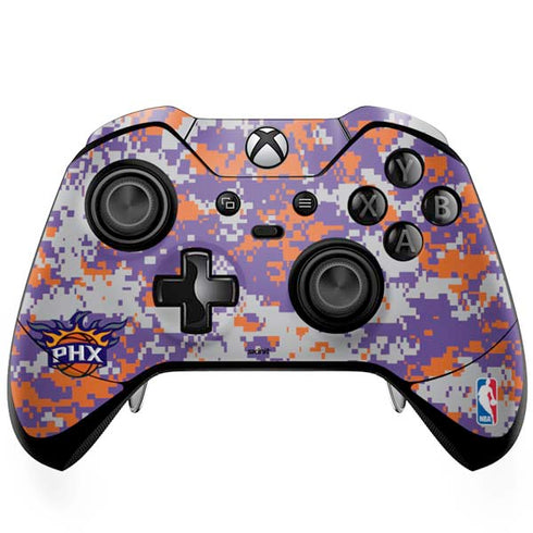 NBA Phoenix Suns Digi Camo Xbox One Elite Controller Skin