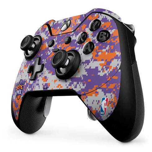 NBA Phoenix Suns Digi Camo Xbox One Elite Controller Skin