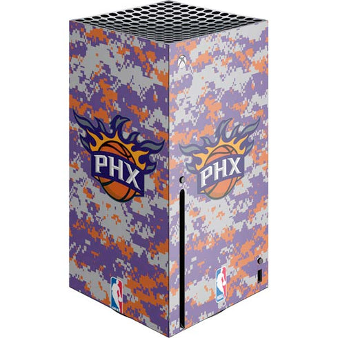 NBA Phoenix Suns Digi Camo Xbox Series X Console Skin