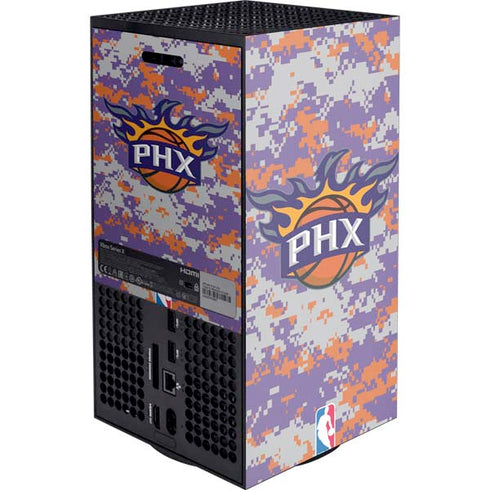 NBA Phoenix Suns Digi Camo Xbox Series X Console Skin