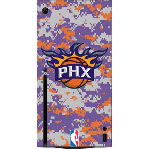NBA Phoenix Suns Digi Camo Xbox Series X Console Skin