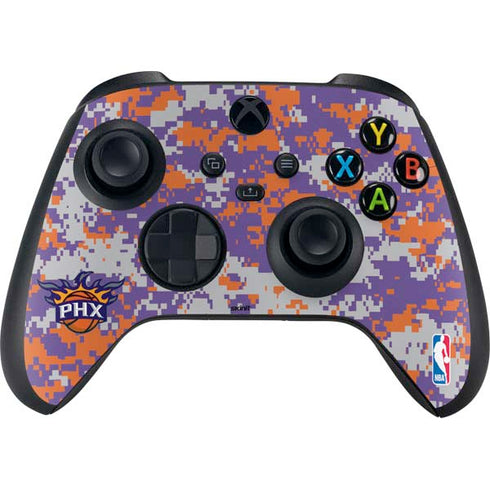 NBA Phoenix Suns Digi Camo Xbox Series X Controller Skin