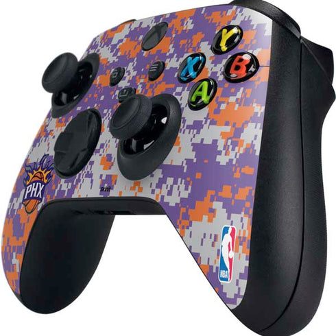 NBA Phoenix Suns Digi Camo Xbox Series X Controller Skin