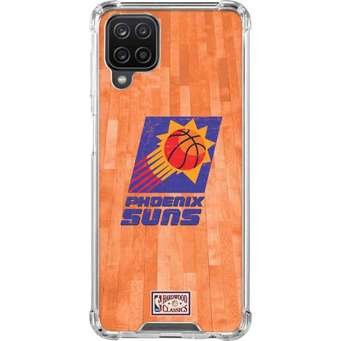 NBA Phoenix Suns Hardwood Classics Galaxy A12 Clear Case