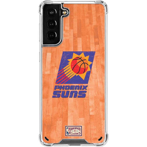 NBA Phoenix Suns Hardwood Classics Galaxy S21 Plus 5G Clear Case