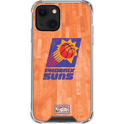 NBA Phoenix Suns Hardwood Classics iPhone 15 Plus Clear Case