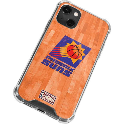 NBA Phoenix Suns Hardwood Classics iPhone 15 Plus Clear Case