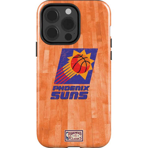 NBA Phoenix Suns Hardwood Classics iPhone 15 Pro Impact Case