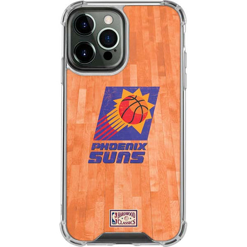 NBA Phoenix Suns Hardwood Classics iPhone 14 Pro Max Clear Case