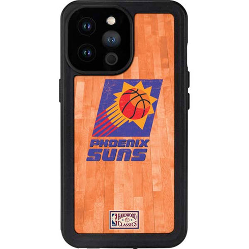 NBA Phoenix Suns Hardwood Classics iPhone 14 Pro Max Waterproof Case