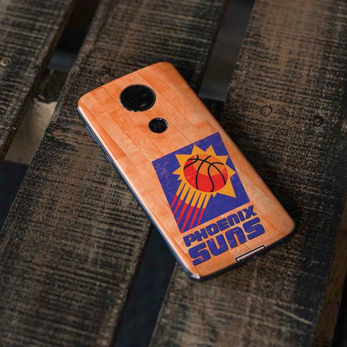 NBA Phoenix Suns Hardwood Classics Moto E5 Plus Skin