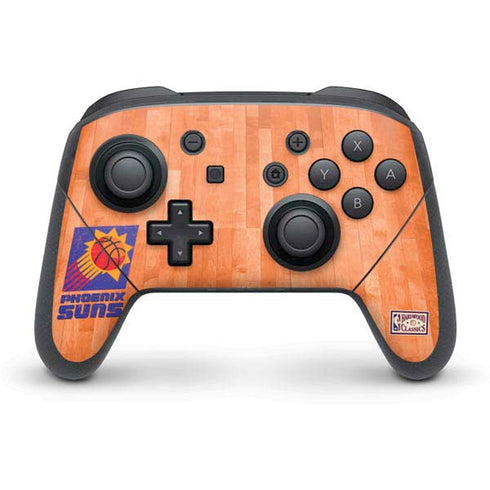 NBA Phoenix Suns Hardwood Classics Nintendo Switch Pro Controller Skin