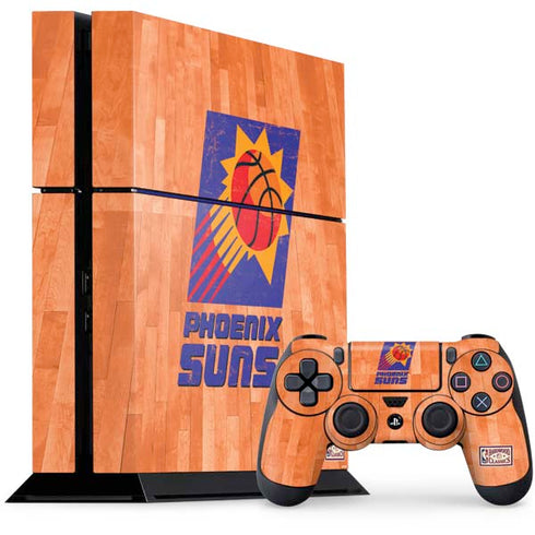 NBA Phoenix Suns Hardwood Classics PS4 Console and Controller Bundle Skin