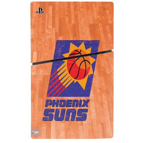 NBA Phoenix Suns Hardwood Classics PS5 Slim Disk Bundle Skin