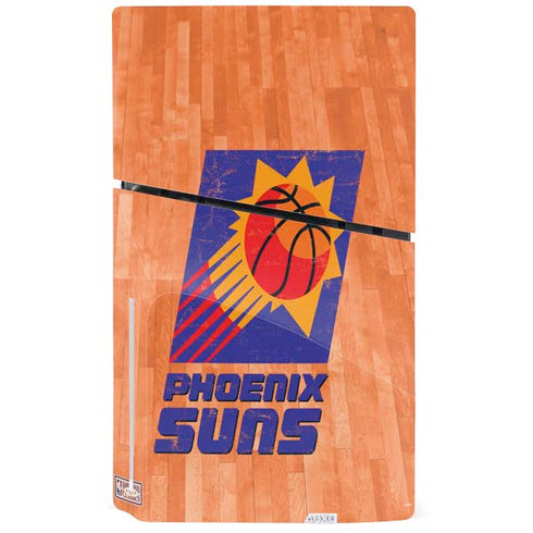 NBA Phoenix Suns Hardwood Classics PS5 Slim Disk Console Skin