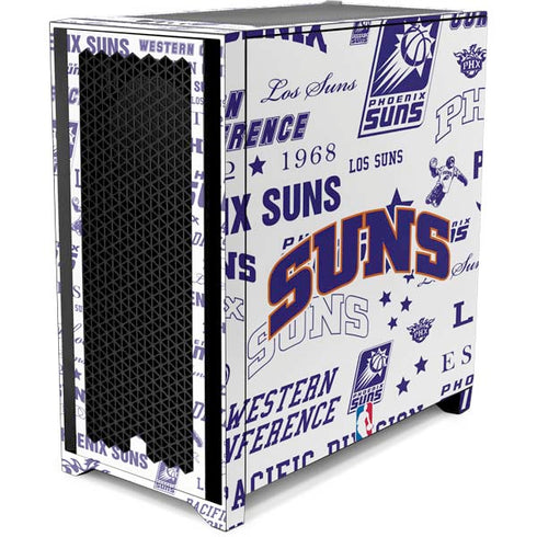 NBA Phoenix Suns Historic Blast Corsair 4000D Tempered Glass Mid-Tower ATX Case Skin