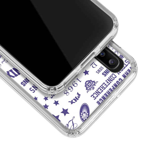 NBA Phoenix Suns Historic Blast Galaxy A30 Clear Case