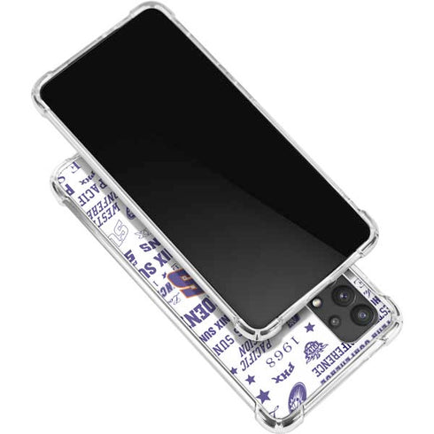 NBA Phoenix Suns Historic Blast Galaxy A32 5G Clear Case