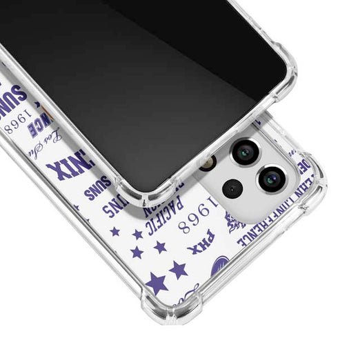 NBA Phoenix Suns Historic Blast Galaxy A53 5G Clear Case