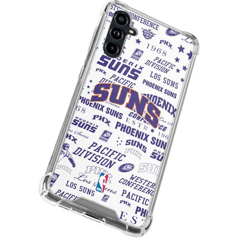 NBA Phoenix Suns Historic Blast Galaxy A54 5G Clear Case