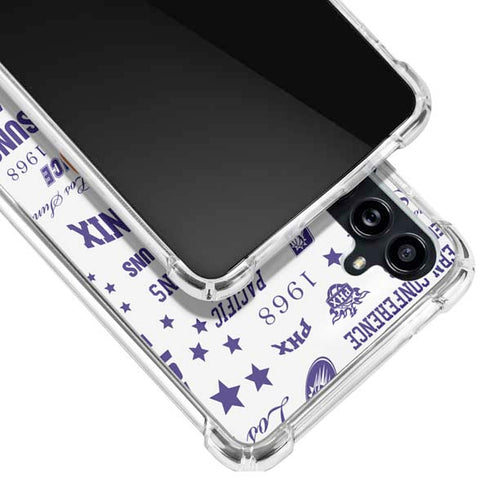 NBA Phoenix Suns Historic Blast Galaxy A54 5G Clear Case